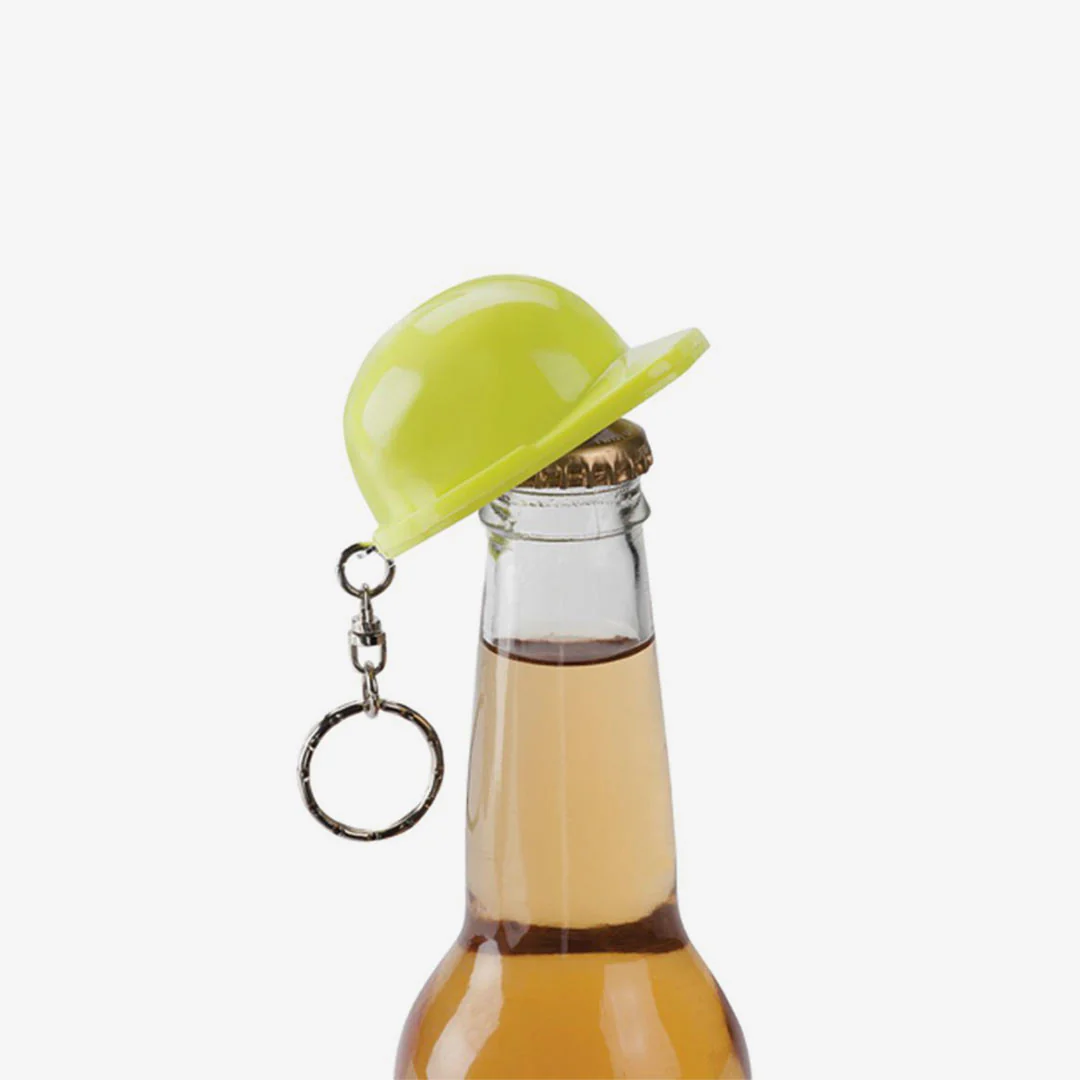 Hard Hat Bottle Opener Keyring - Image 9