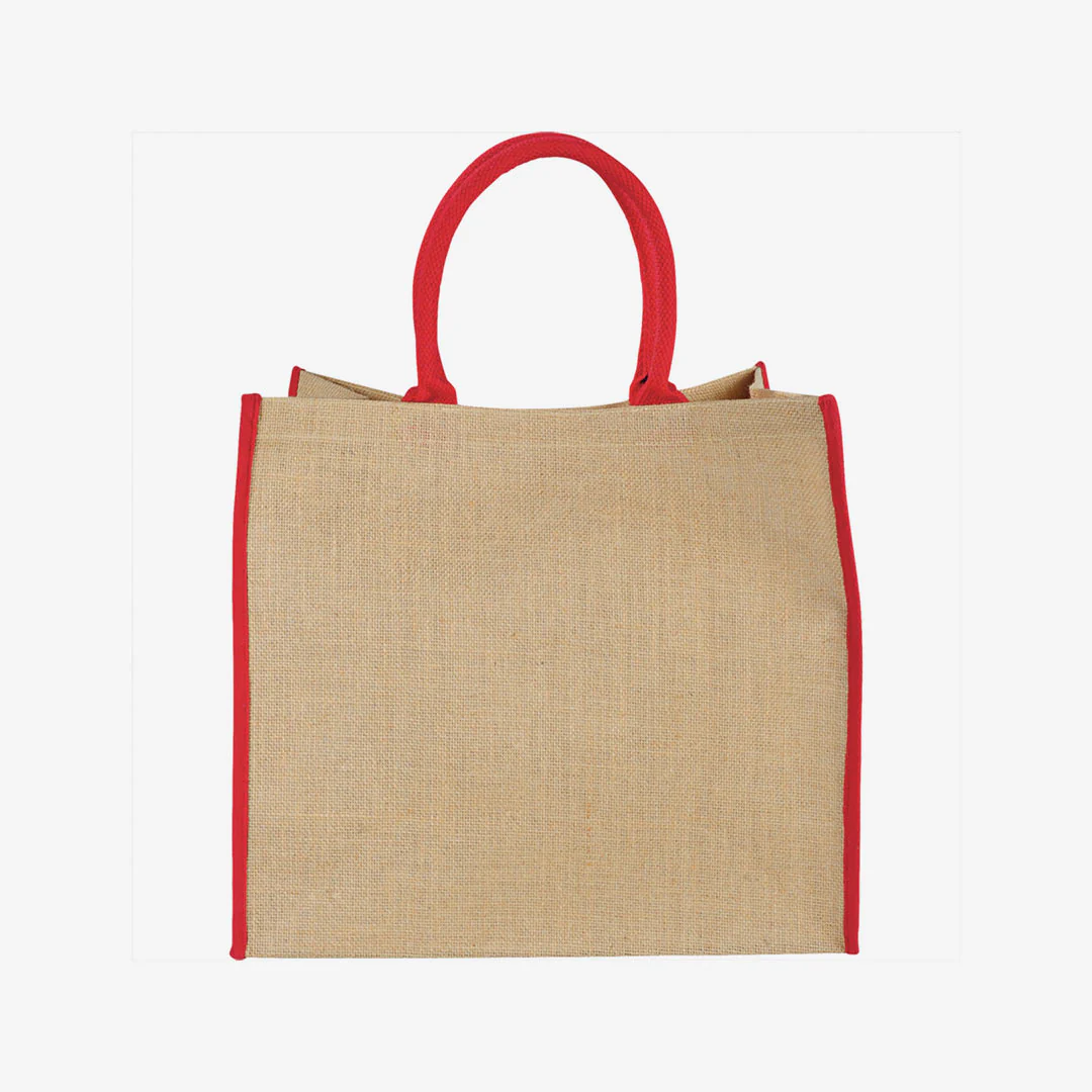 Large Eco Jute Tote - Image 2
