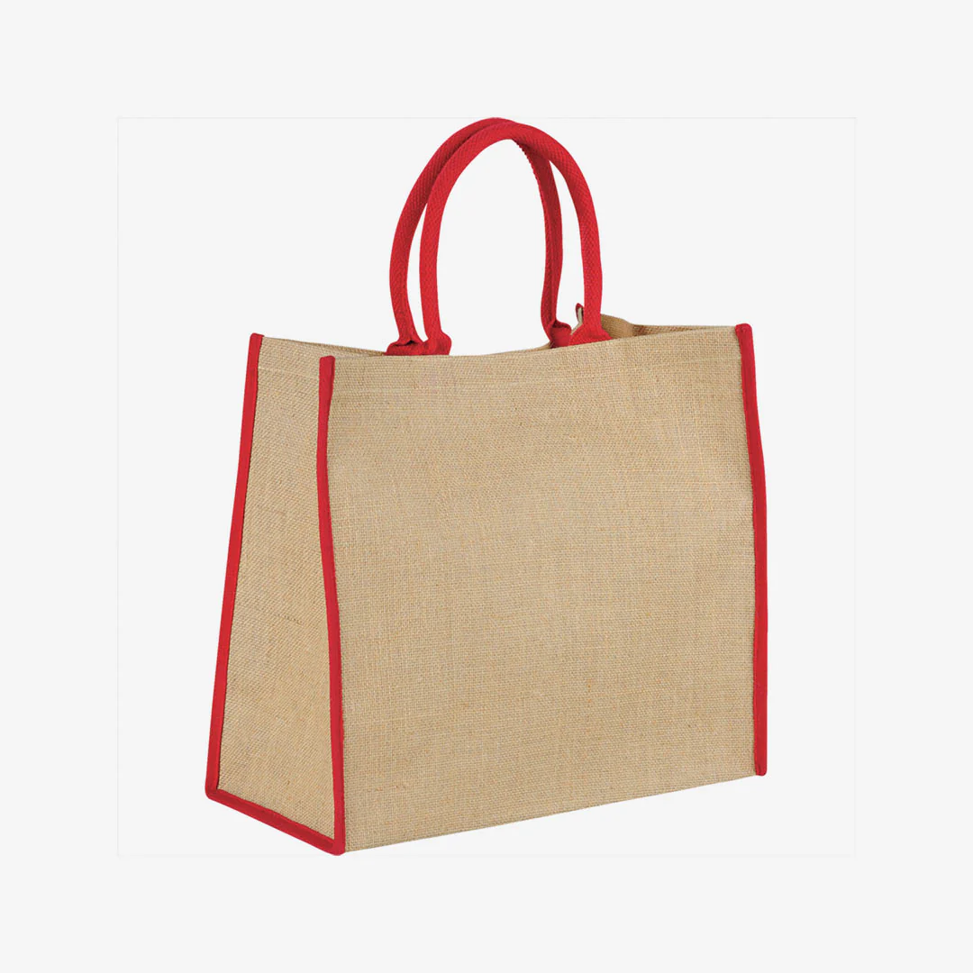 Large Eco Jute Tote - Image 3
