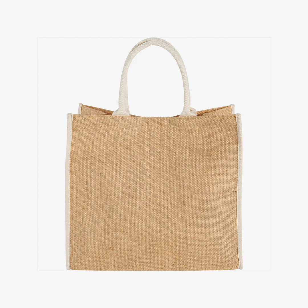 Large Eco Jute Tote - Image 6