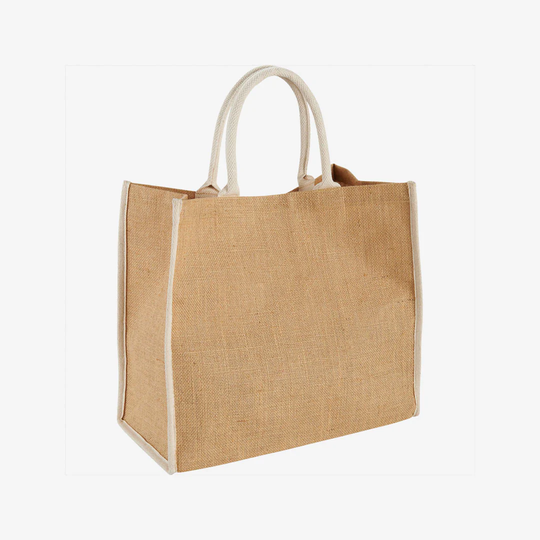 Large Eco Jute Tote - Image 7