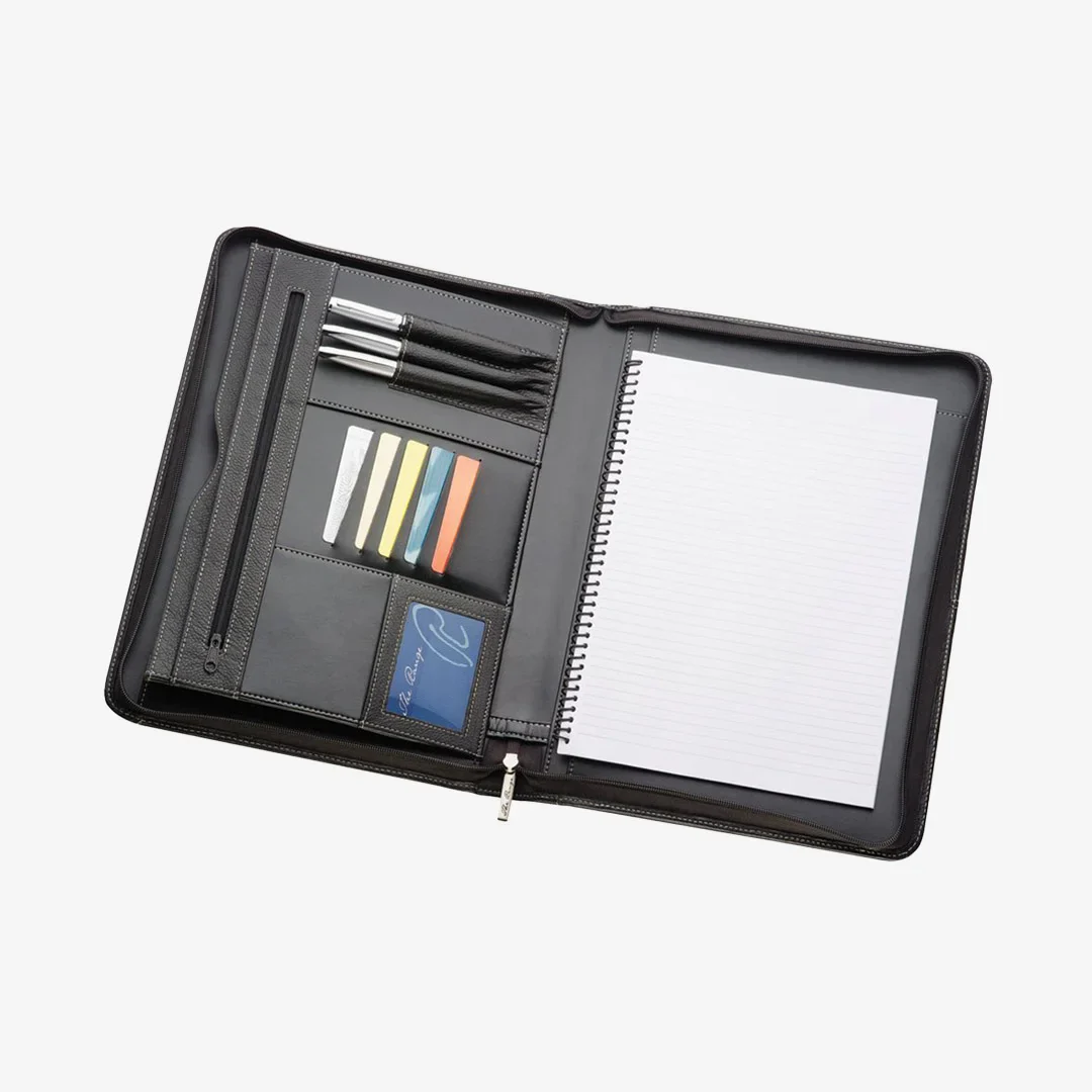 The Millennium Full Grain A4 Leather Compendium - Image 2