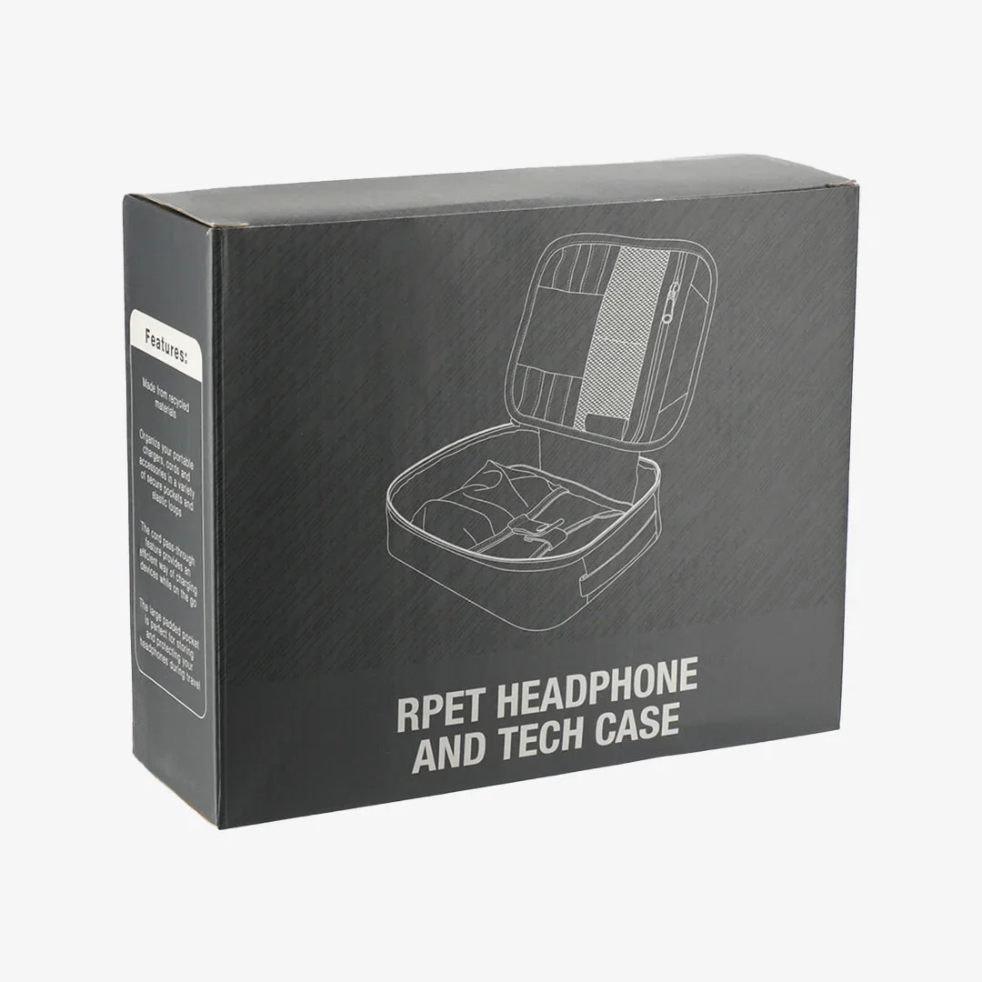 RPET Eco Headphone and Tech Case - Image 5