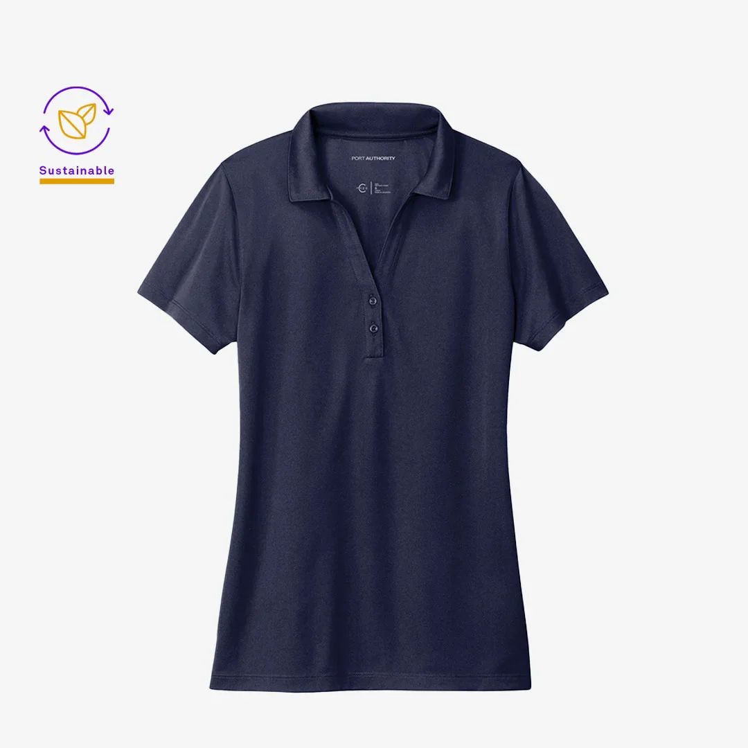 Port-Authority Women's Recycled Performance Polo Shirt - Image 10