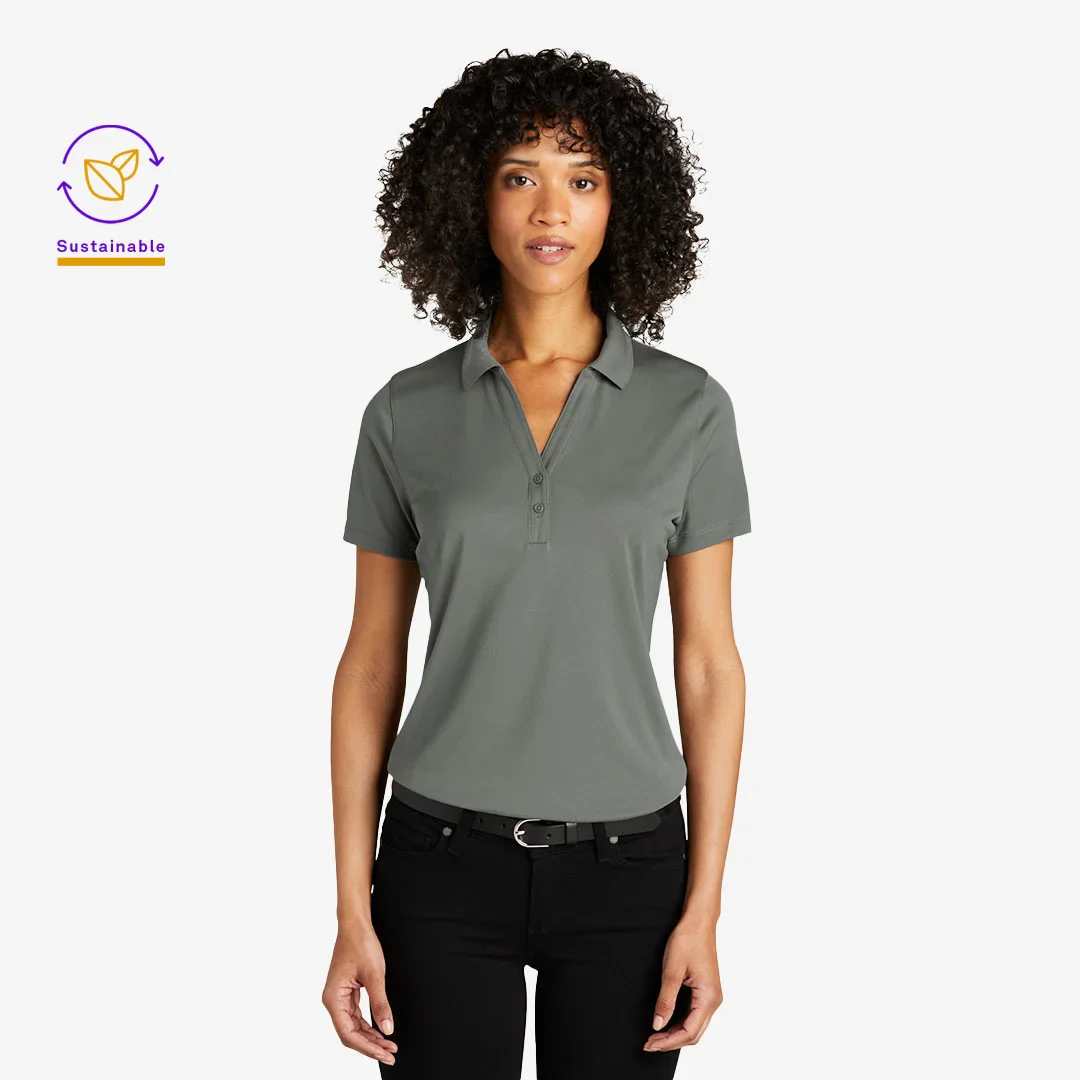 Port-Authority Women's Recycled Performance Polo Shirt - Image 2