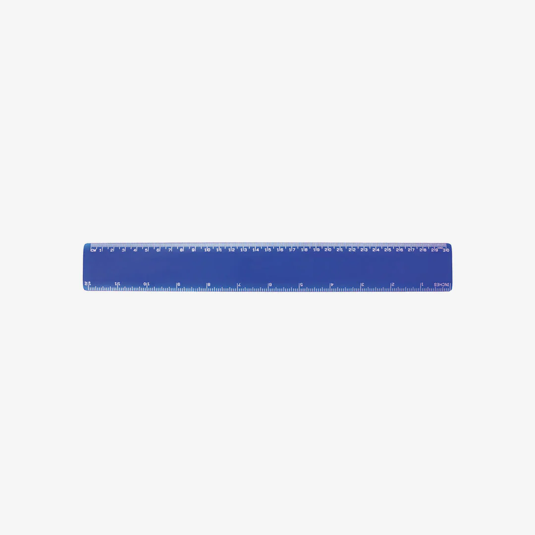 Promo Brands 30cm Plastic Ruler