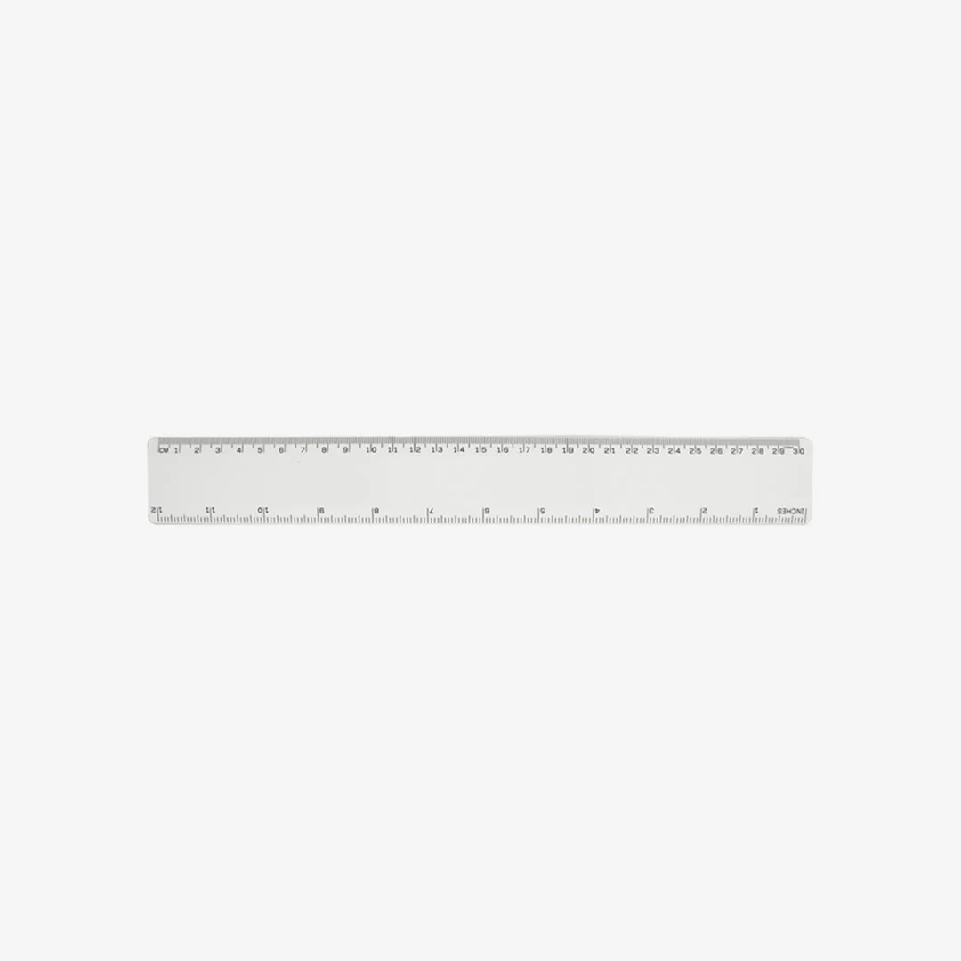 Promo Brands 30cm Plastic Ruler - Image 4