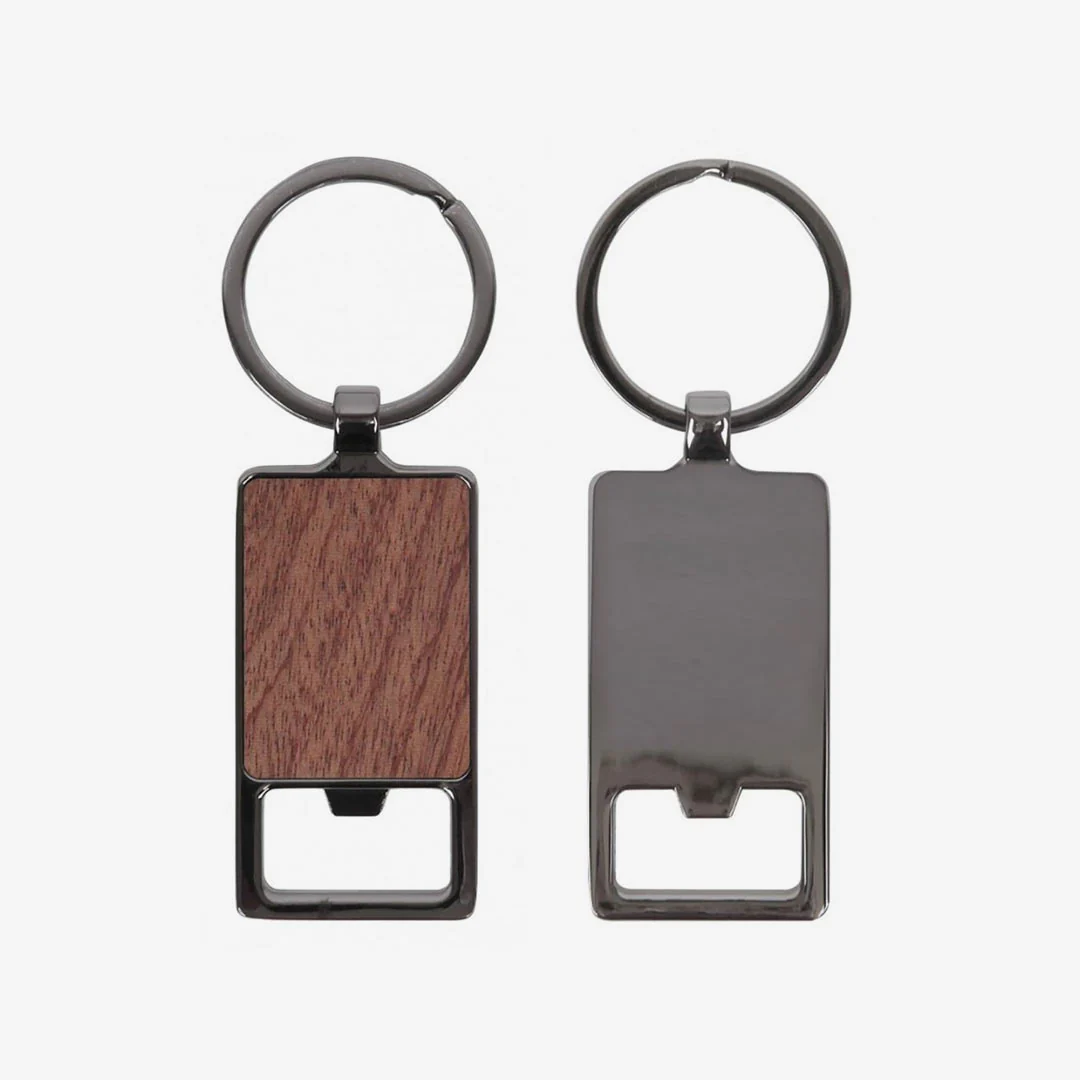 Promo Brands Axil Rectangle Keychain - Image 3