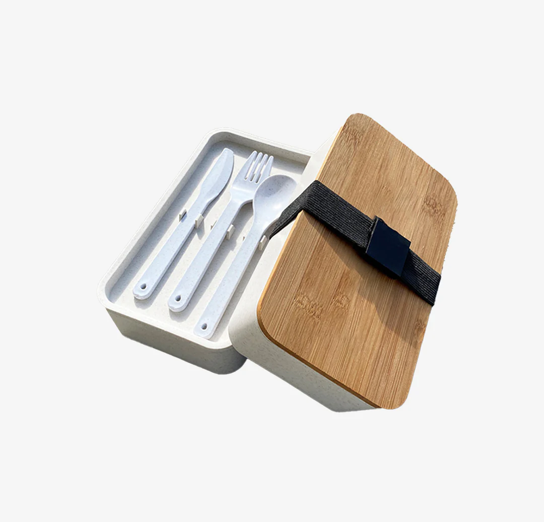 Promo Brands Eco Friendly Two Layer Lunch Box - Image 4