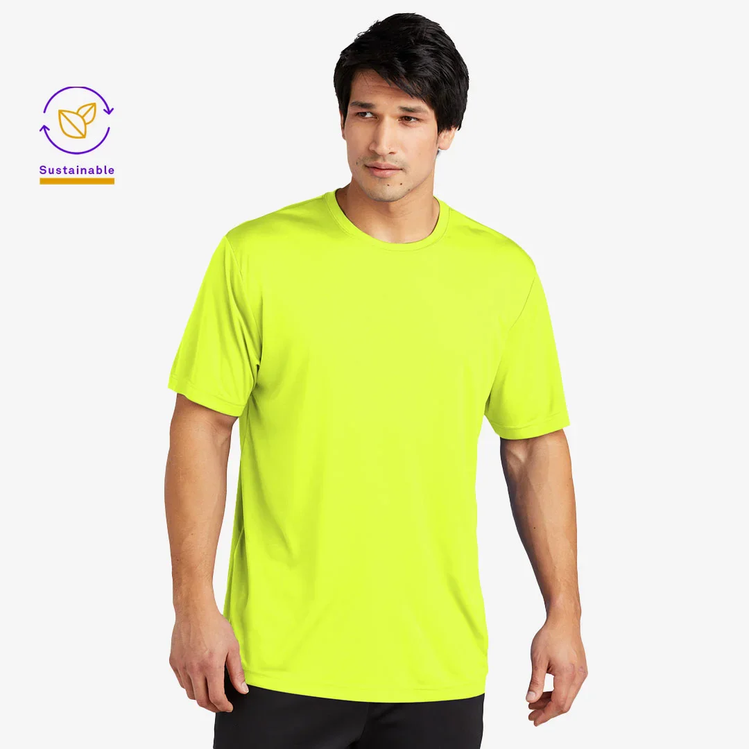 Sport-Tek Men's PosiCharge Re-Compete Recycled Tee - Image 2
