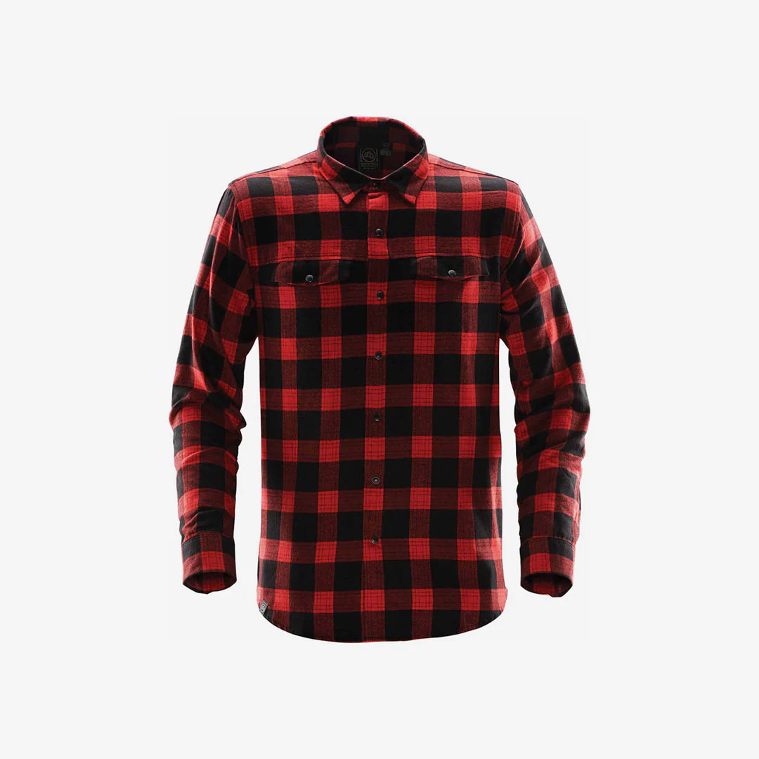 Stormtech Men's Logan Snap Front Flannel Shirt - Image 3