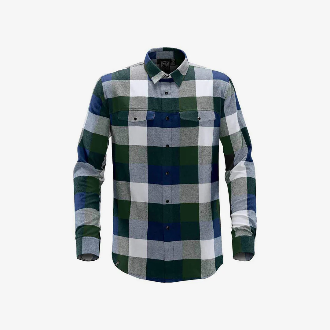 Stormtech Men's Logan Snap Front Flannel Shirt - Image 7