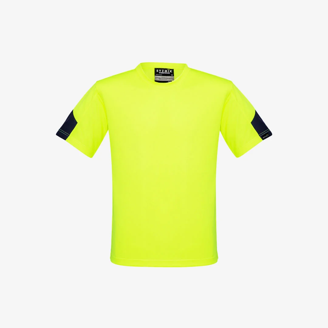 Syzmik Men's HiVis Squad Work Tee - Image 3