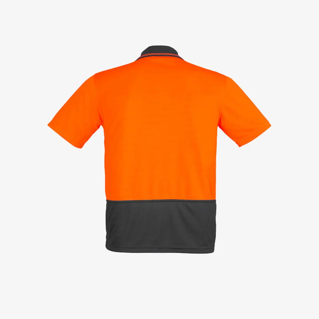 Syzmik Unisex HiVis Basic Short Sleeve Work Polo - Image 2