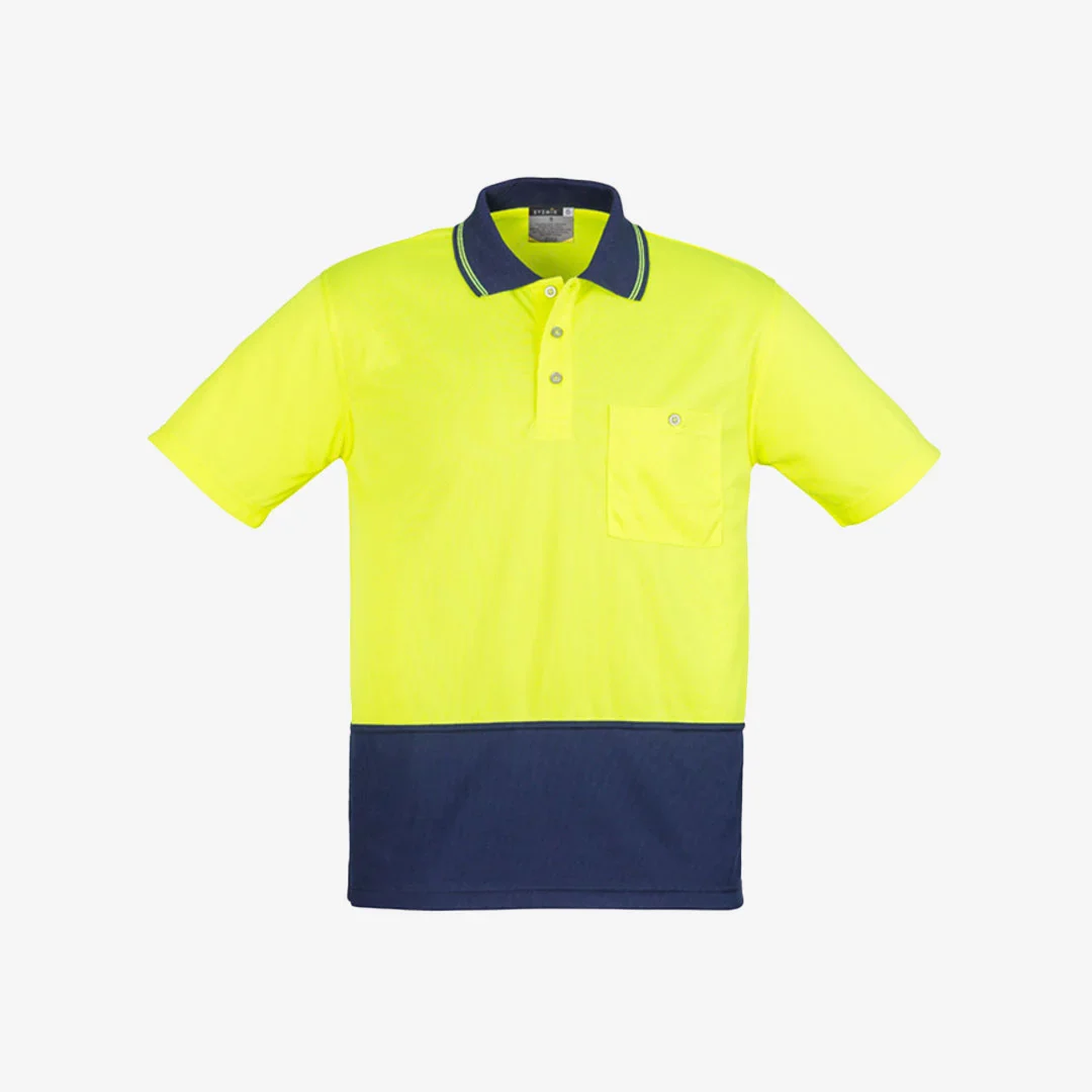 Syzmik Unisex HiVis Basic Short Sleeve Work Polo - Image 9