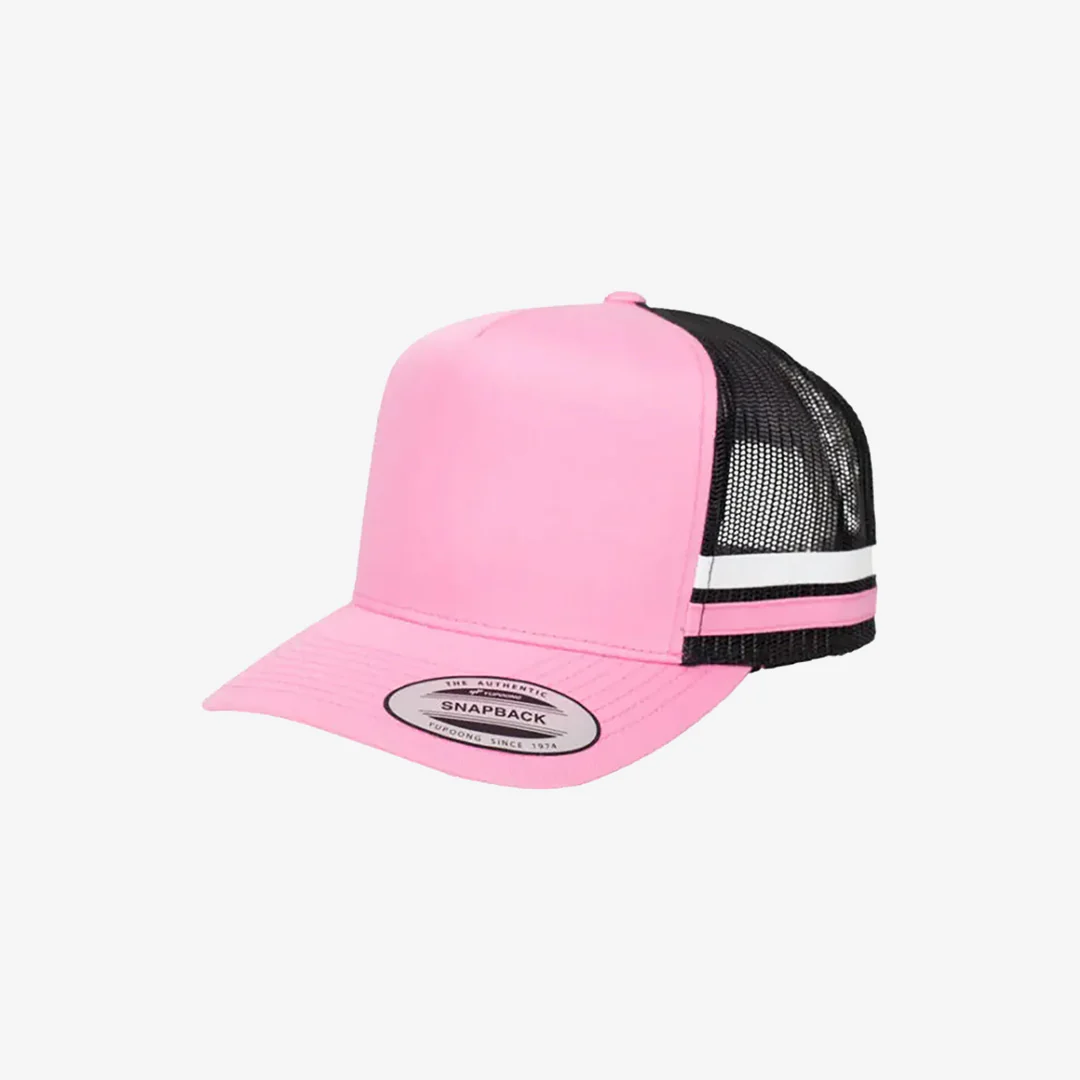 Yupoong Stripe 5-Panel Cap