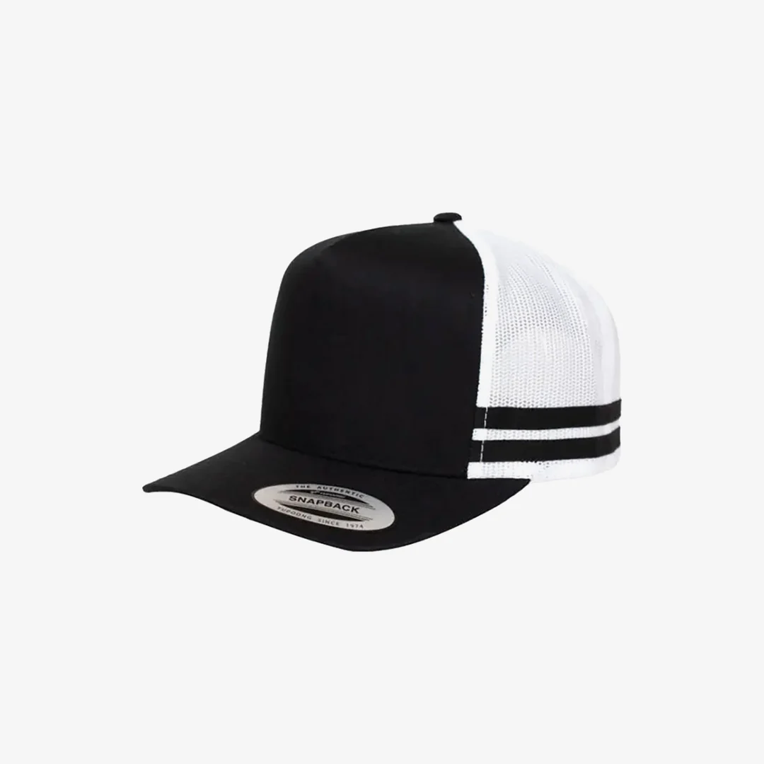 Yupoong Stripe 5-Panel Cap - Image 3