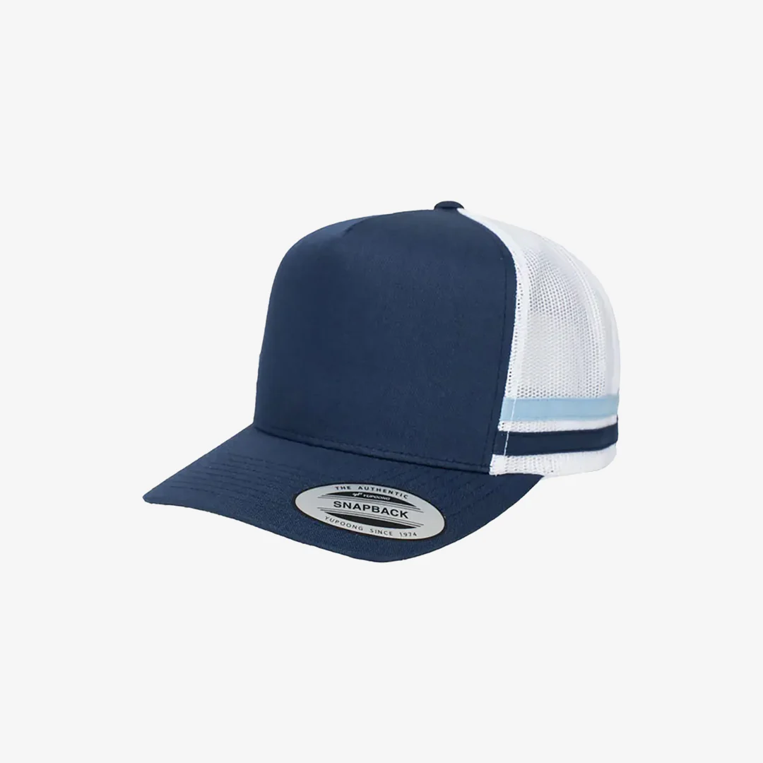 Yupoong Stripe 5-Panel Cap - Image 5